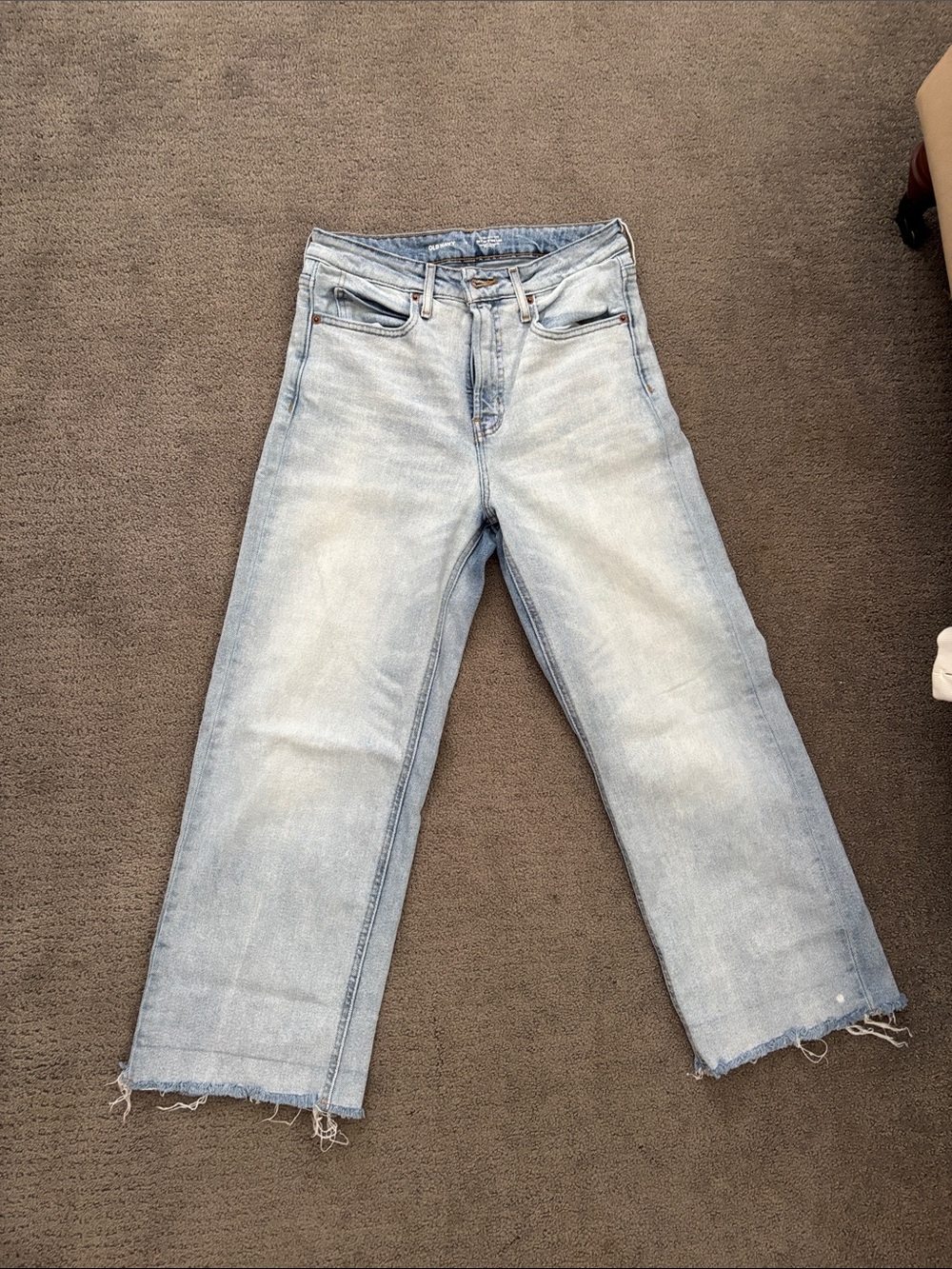 Old Navy Light Blue Wide Leg Jeans